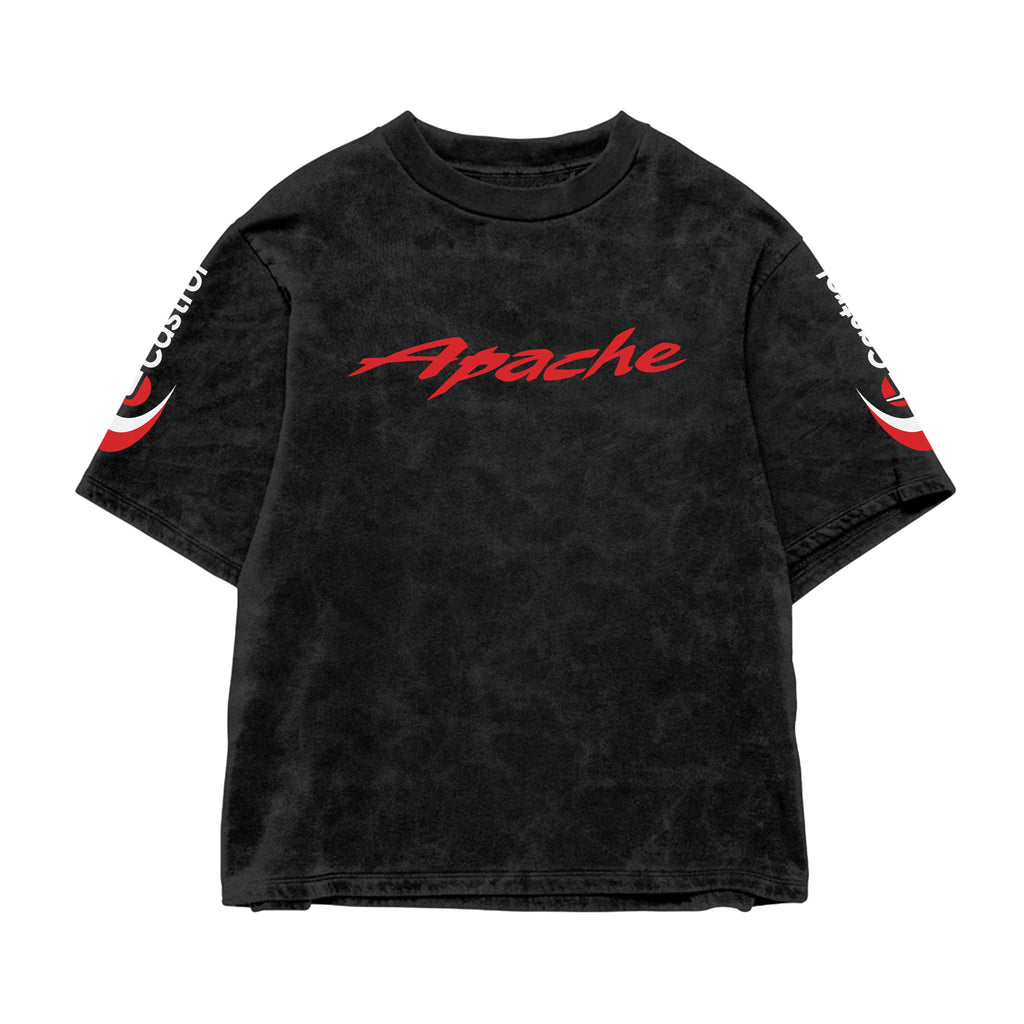 Redline Apache Acid Wash Oversized Tee