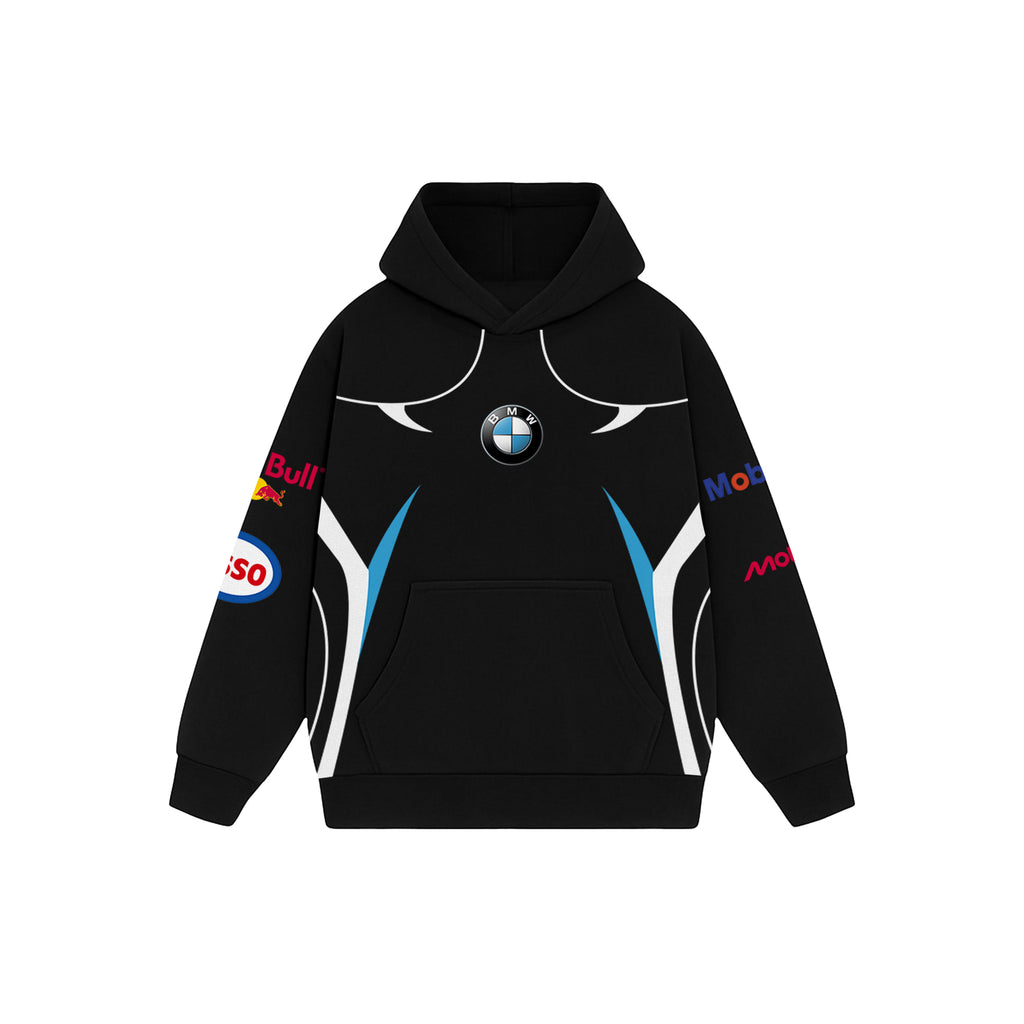 Driftforce Black Oversized Hoodie