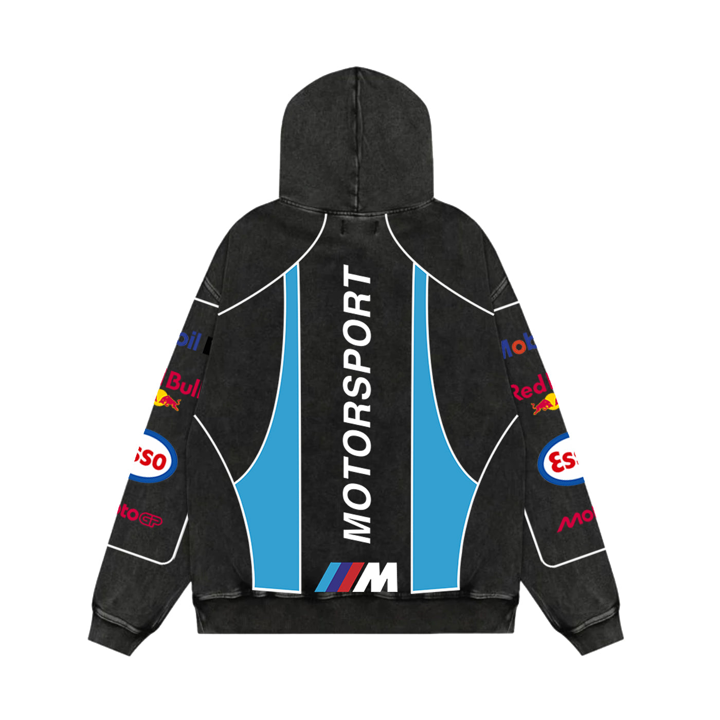 Driftforce Acid Wash Oversized Hoodie