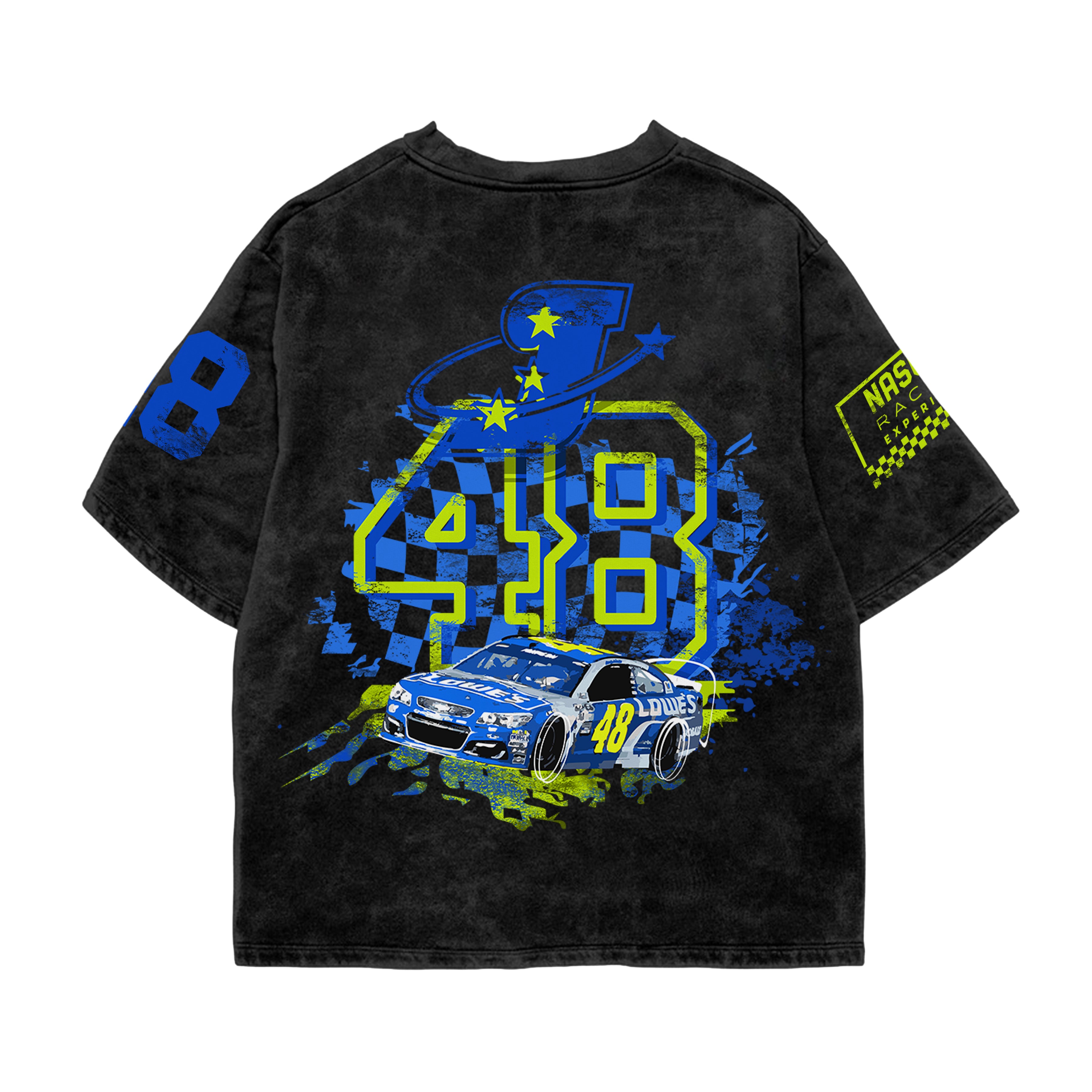 Racecore 48 Acid Wash Oversized Tee