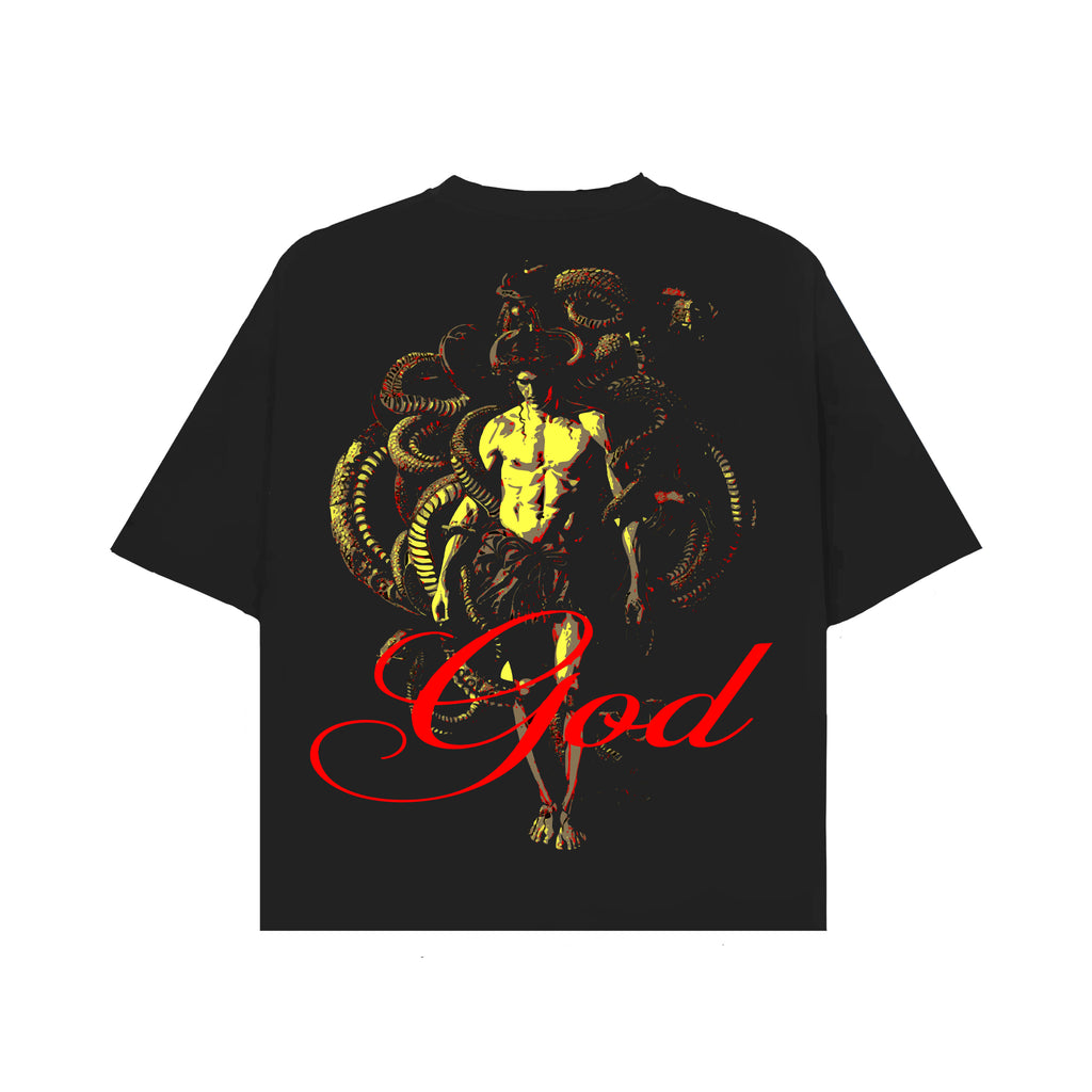 SERPENT GOD OVERSIZED UNISEX TEE