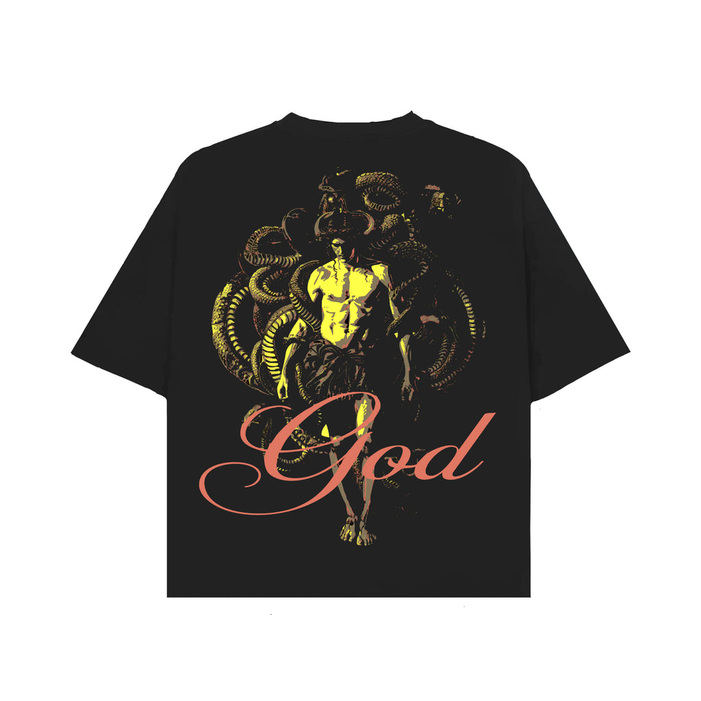 SERPENT GOD OVERSIZED UNISEX TEE