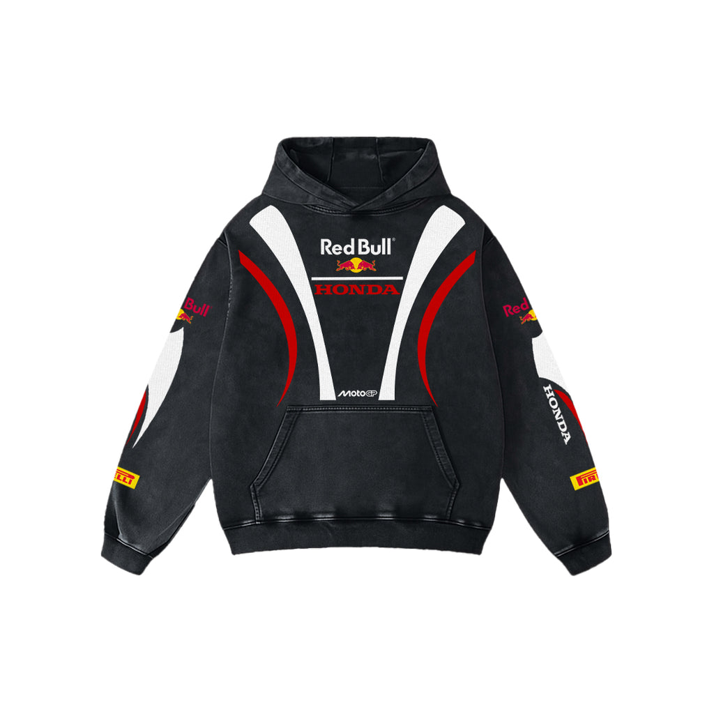 Powerstroke Acid Wash Oversized Hoodie