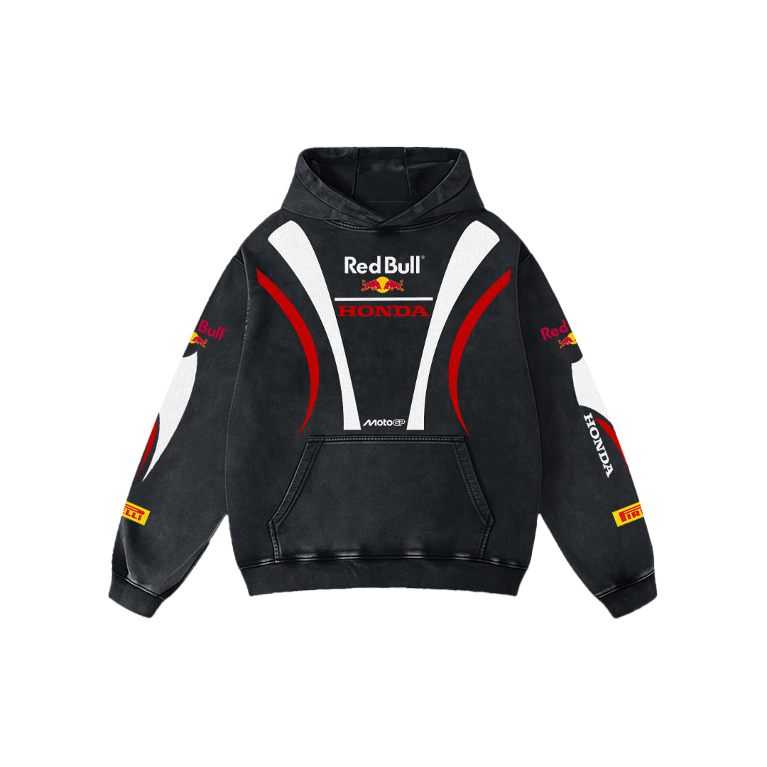 Powerstroke Acid Wash Oversized Hoodie