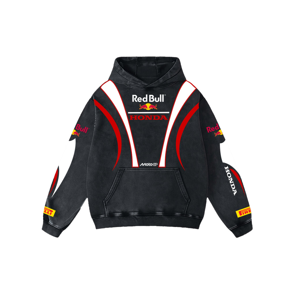 Powerstroke Acid Wash Oversized Hoodie