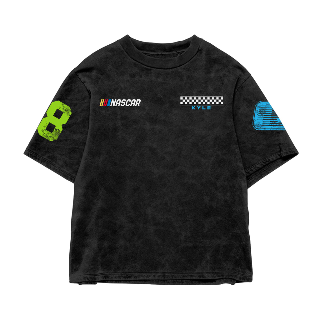 Racecore 18 Acid Wash Oversized Tee