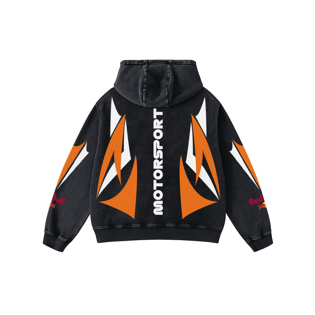 Blazecore Acid Wash Oversized Hoodie