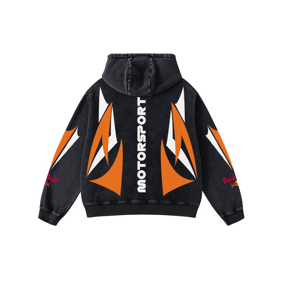 Blazecore Acid Wash Oversized Hoodie