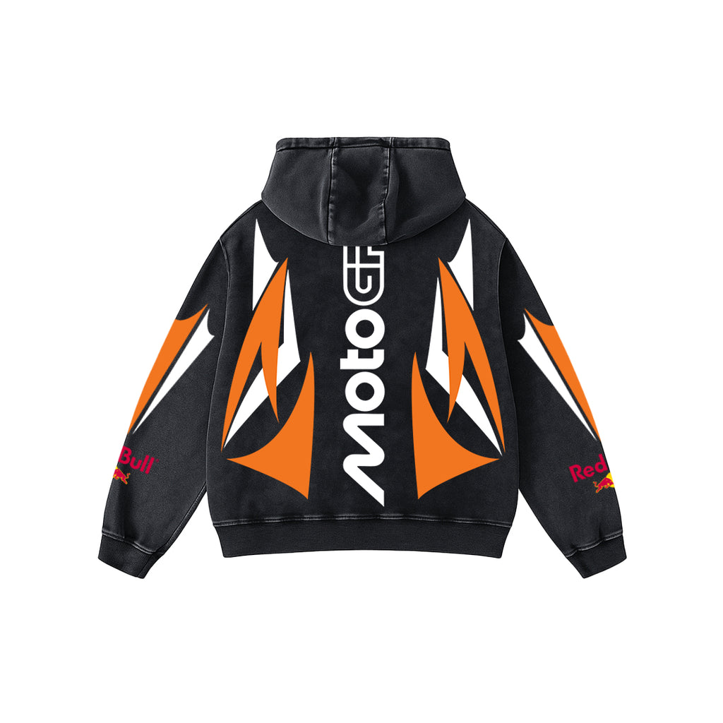 Blazecore Acid Wash Oversized Hoodie