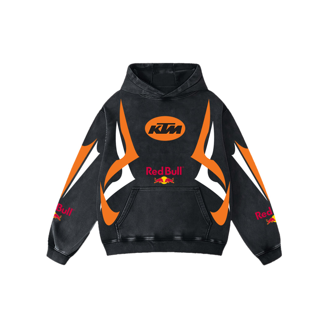 Blazecore Acid Wash Oversized Hoodie