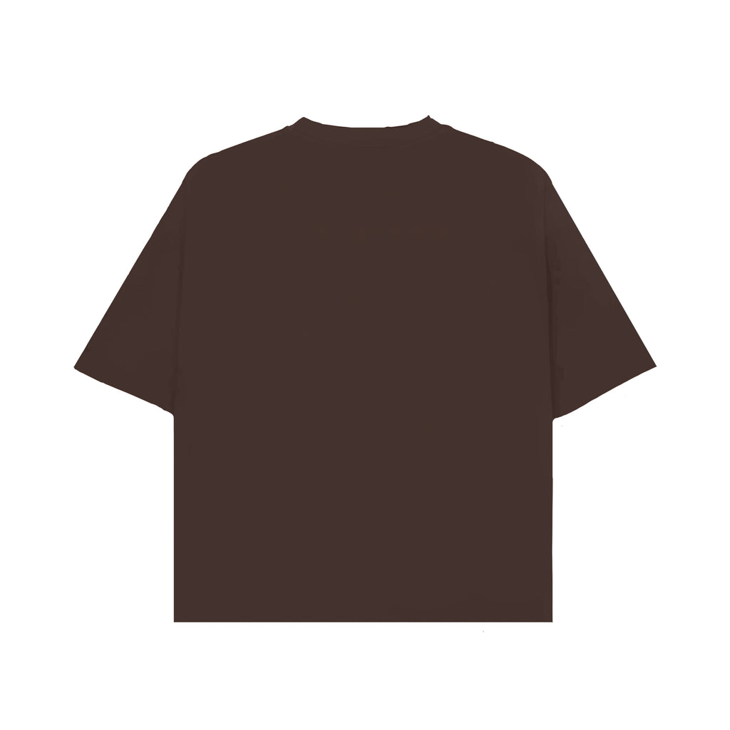 Chocolate Brown Oversized Tee