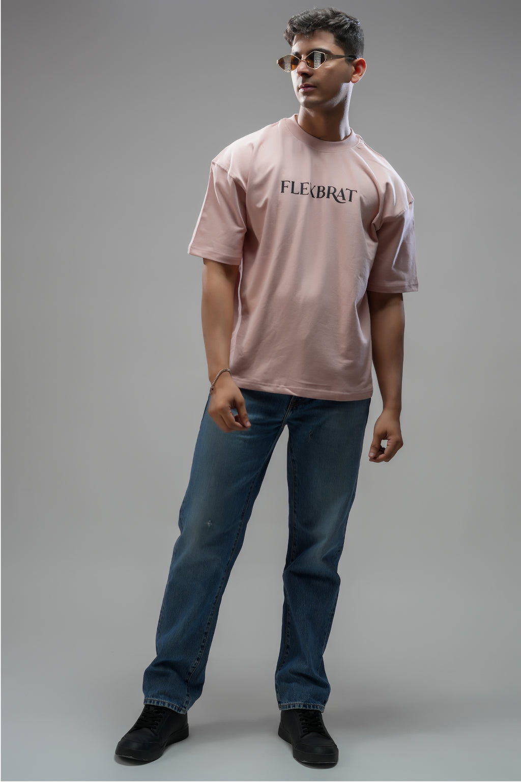 DUSTY ROSE OVERSIZED UNISEX TEE