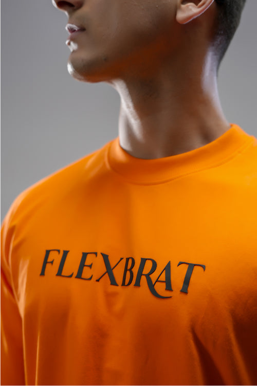 BLAZE ORANGE CLASSIC OVERSZIED UNISEX TEE