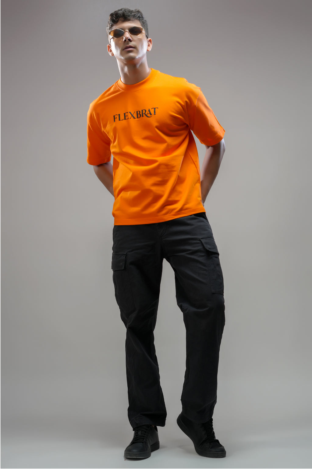 BLAZE ORANGE CLASSIC OVERSZIED UNISEX TEE