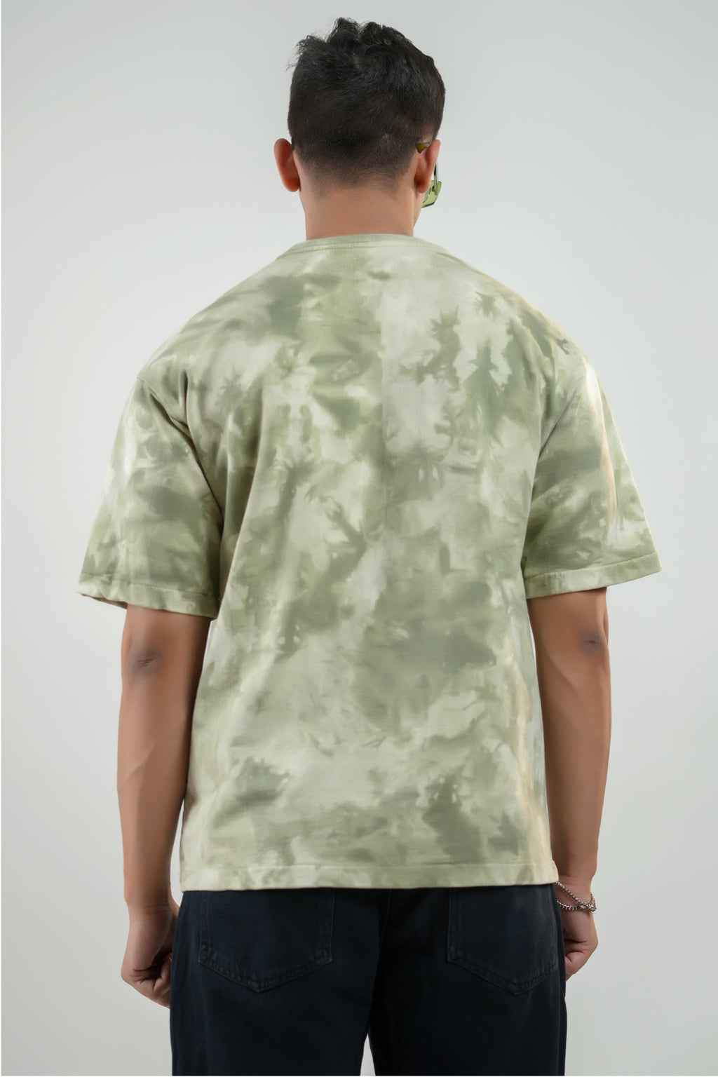 TOO RARE TO CARE – GREEN ACID WASH UNISEX TEE