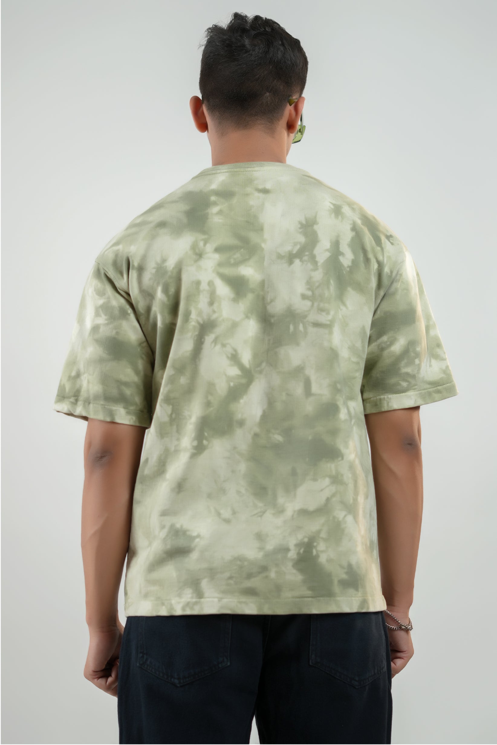 TOO RARE TO CARE – GREEN ACID WASH UNISEX TEE