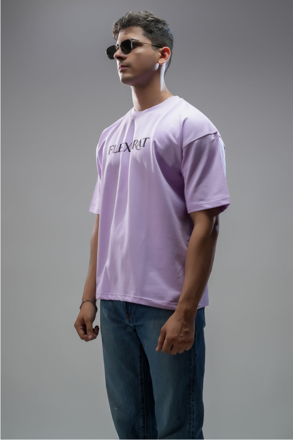 LAVENDER OVERSIZED CLASSIC UNISEX TEE