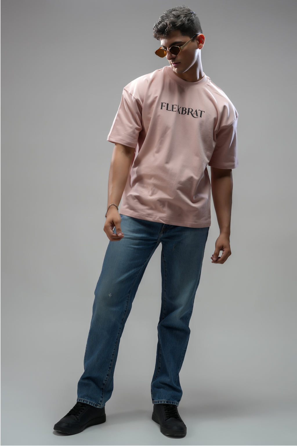 DUSTY ROSE OVERSIZED UNISEX TEE