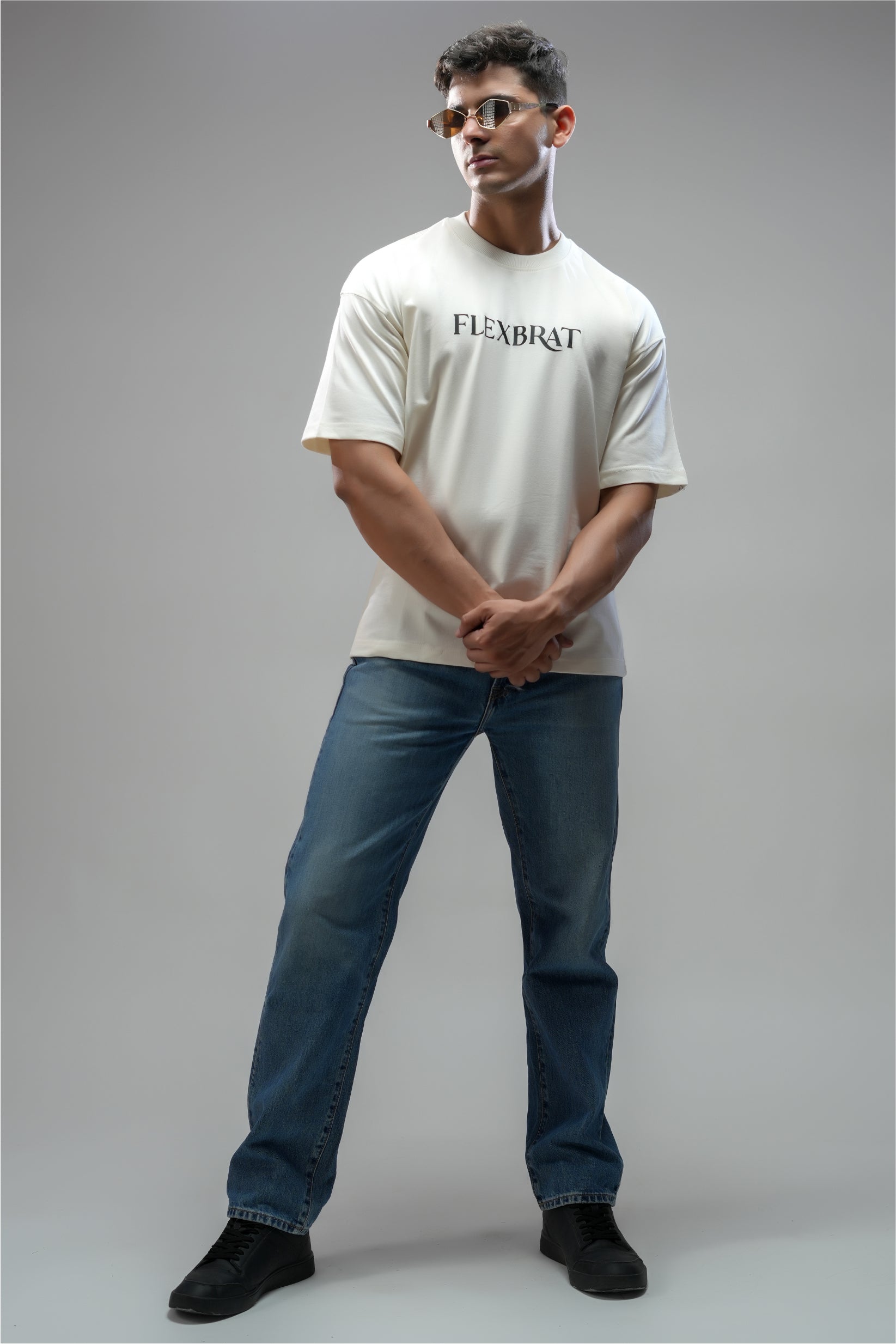 OFF WHITE OVERSIZED CLASSIC UNISEX TEE