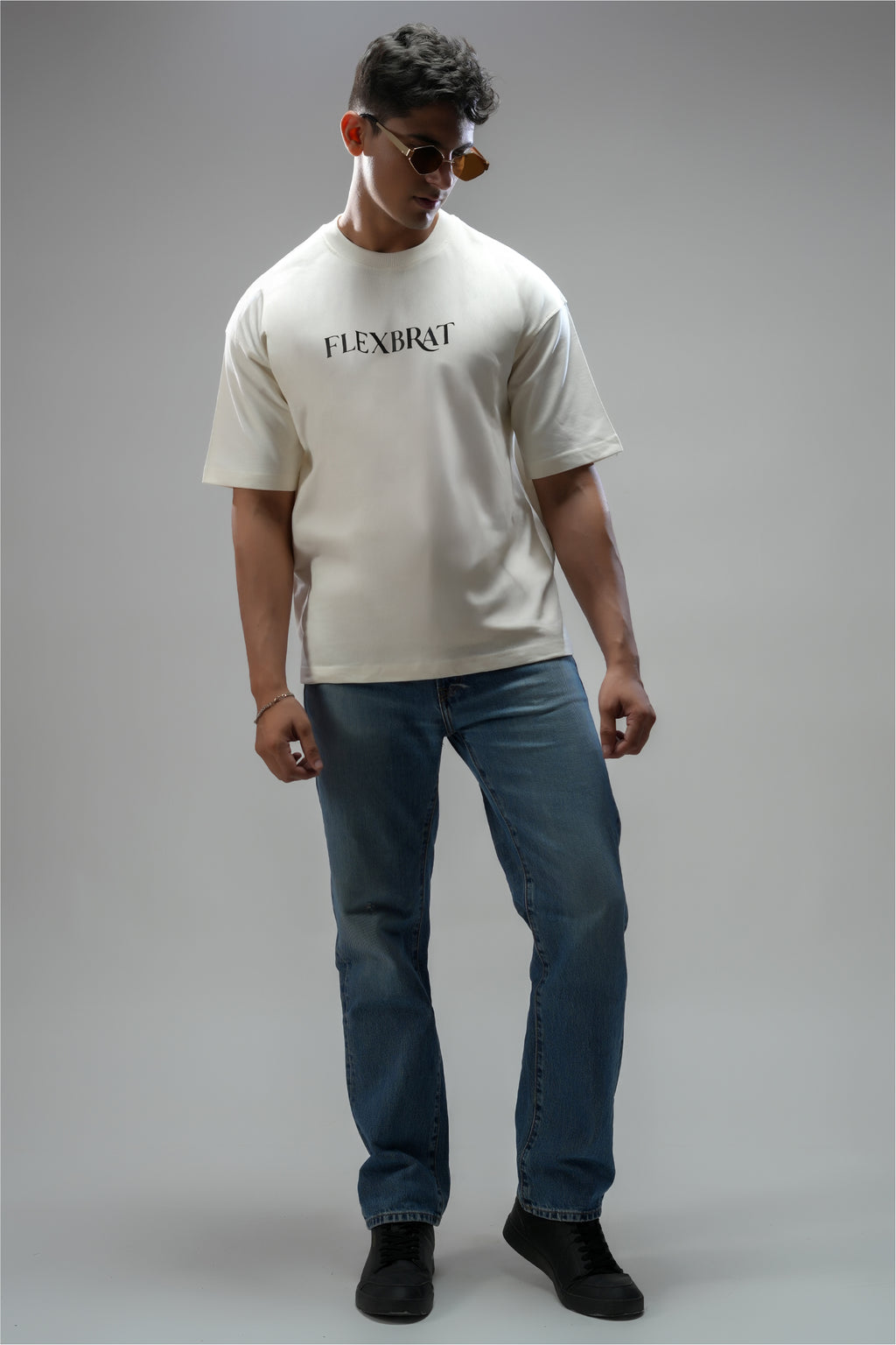 OFF WHITE OVERSIZED CLASSIC UNISEX TEE