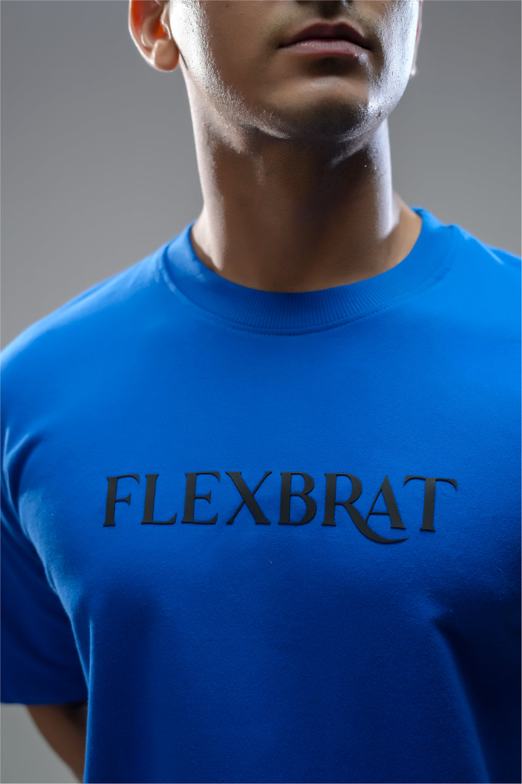 SKYLINE BLUE OVERSIZED UNISEX TEE