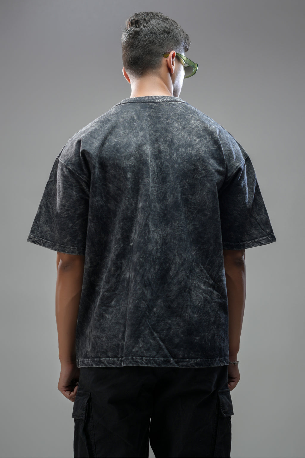 BLACK ACID VOID CLASSIC OVERSIZED UNISEX TEE