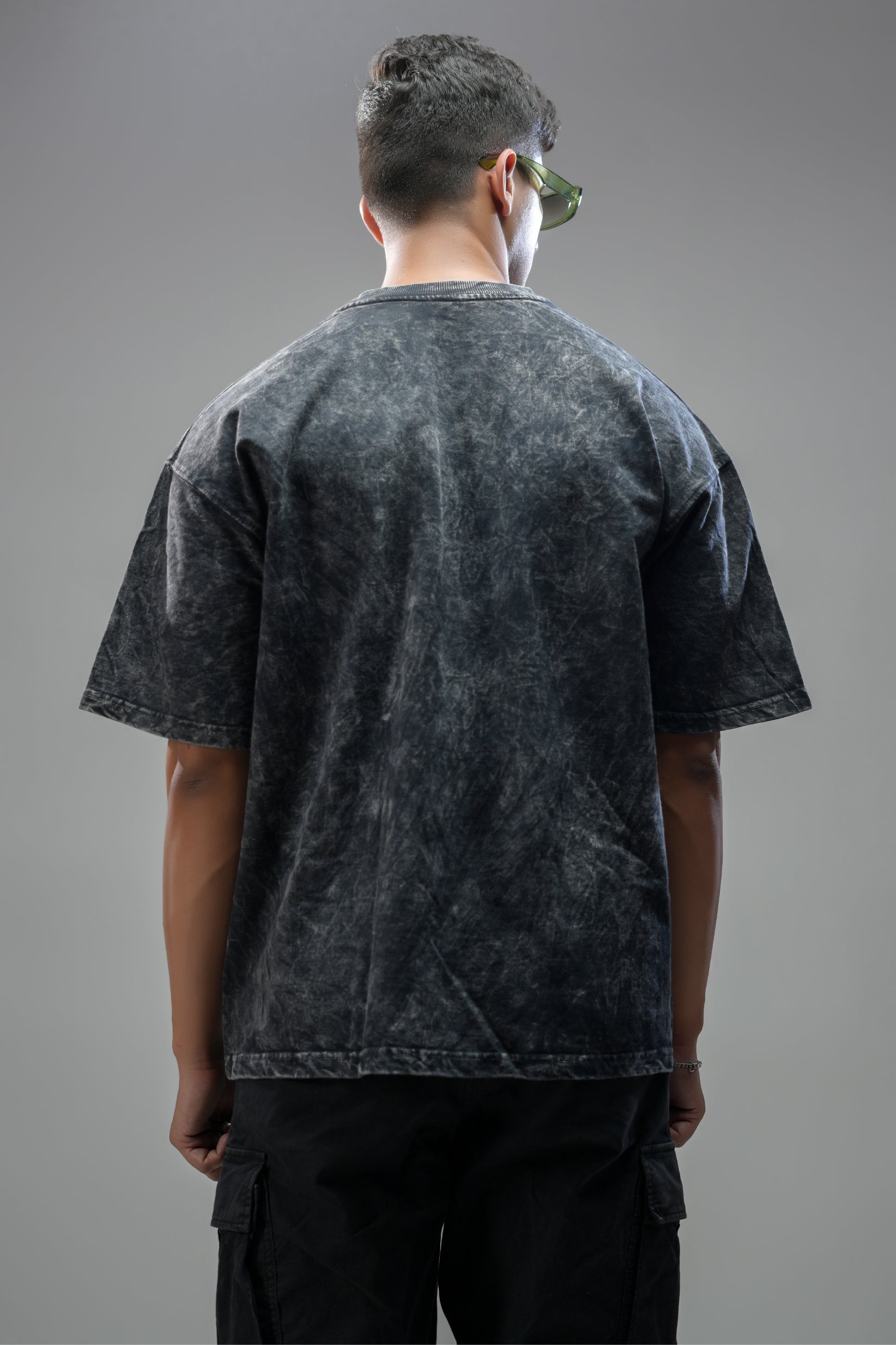 BLACK ACID VOID CLASSIC OVERSIZED UNISEX TEE