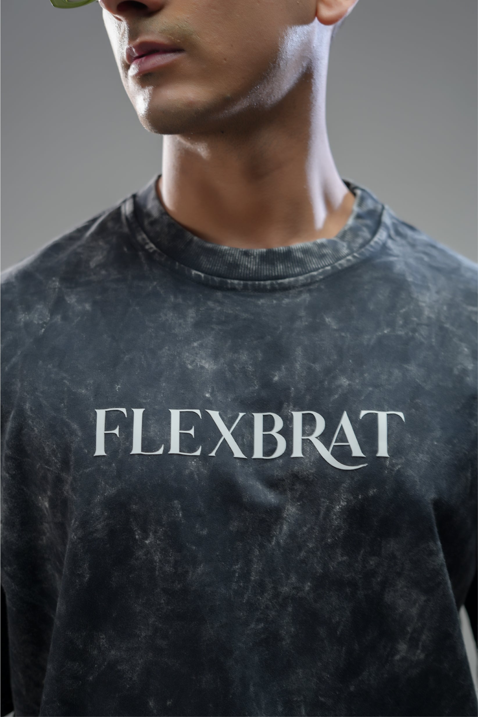 BLACK ACID VOID CLASSIC OVERSIZED UNISEX TEE