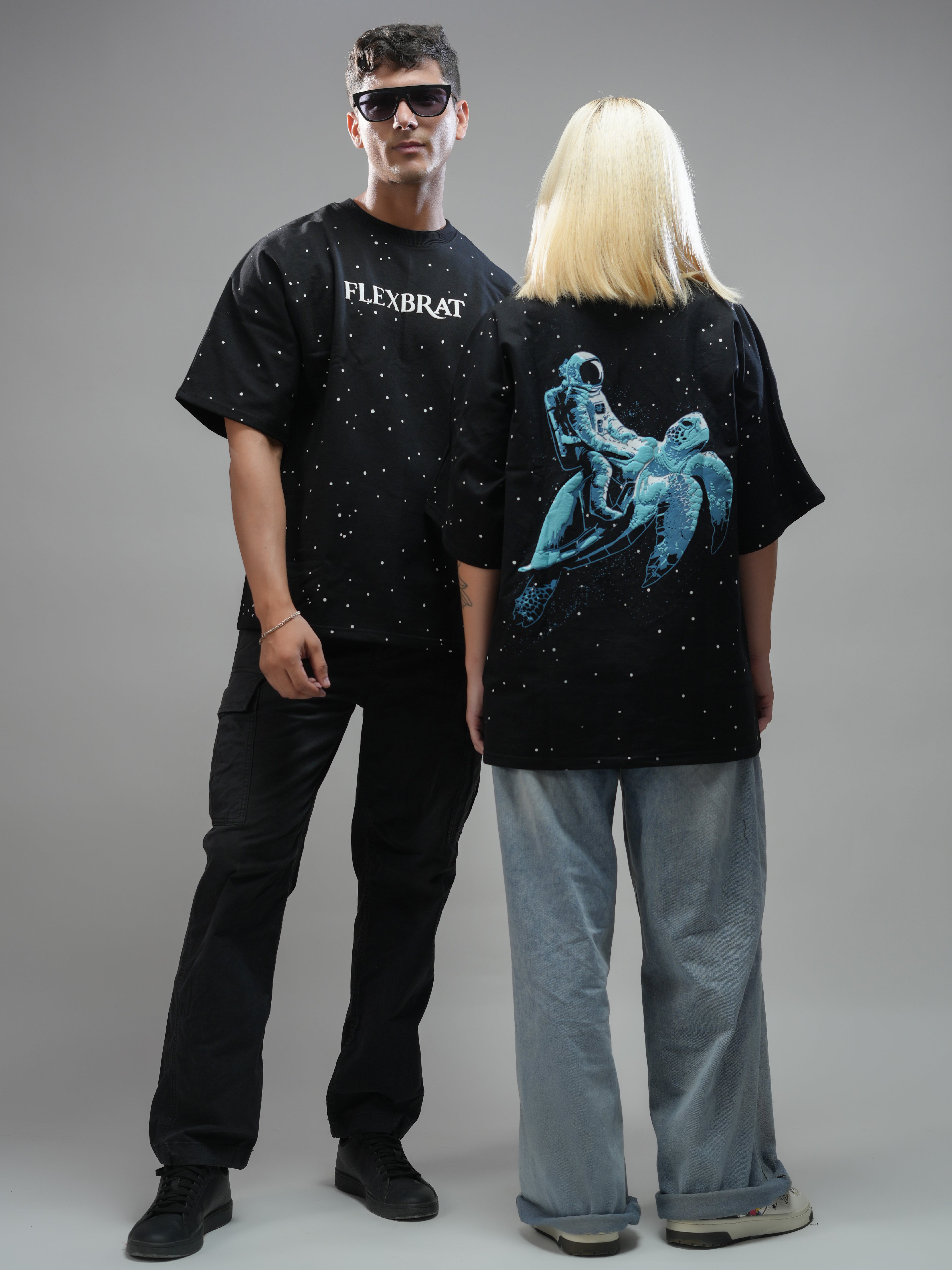 COSMIC RIDE OVERSIZED UNISEX TEE