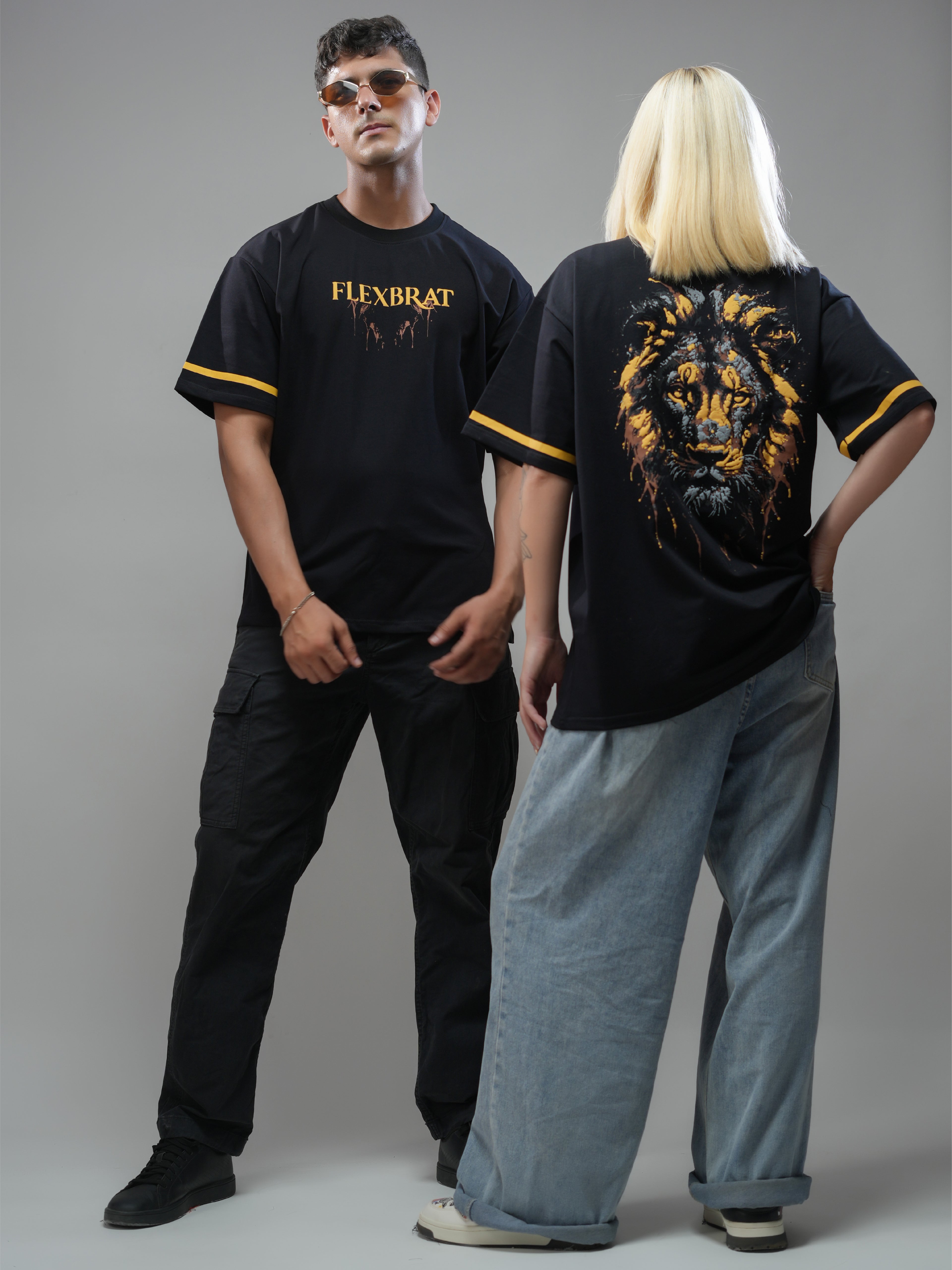 THE GOLDEN ROAR OVERSIZED UNISEX TEE