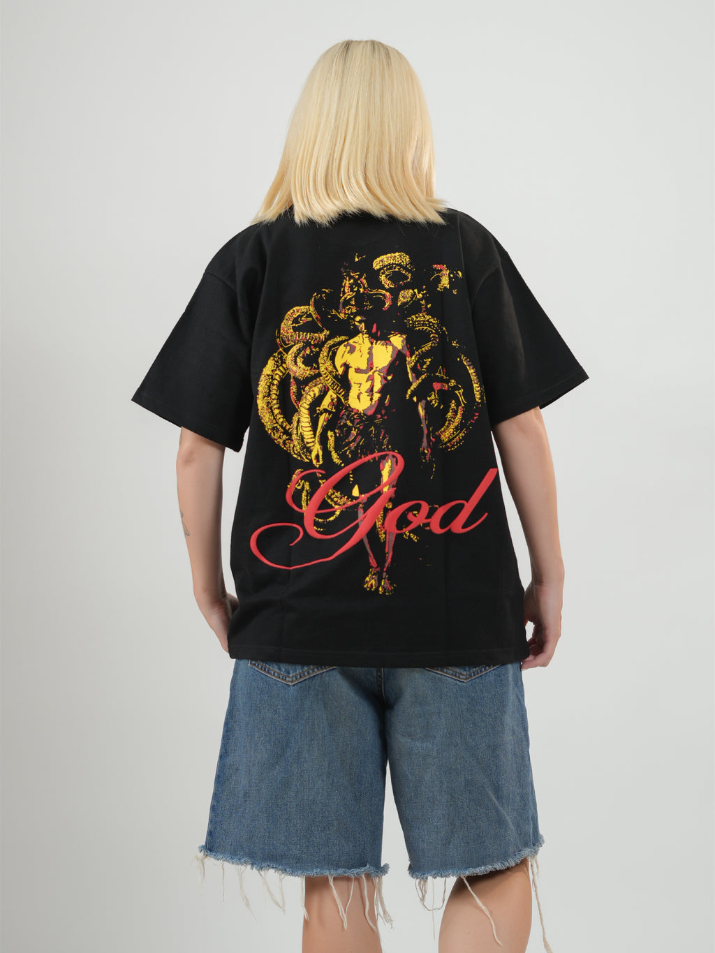 SERPENT GOD OVERSIZED UNISEX TEE