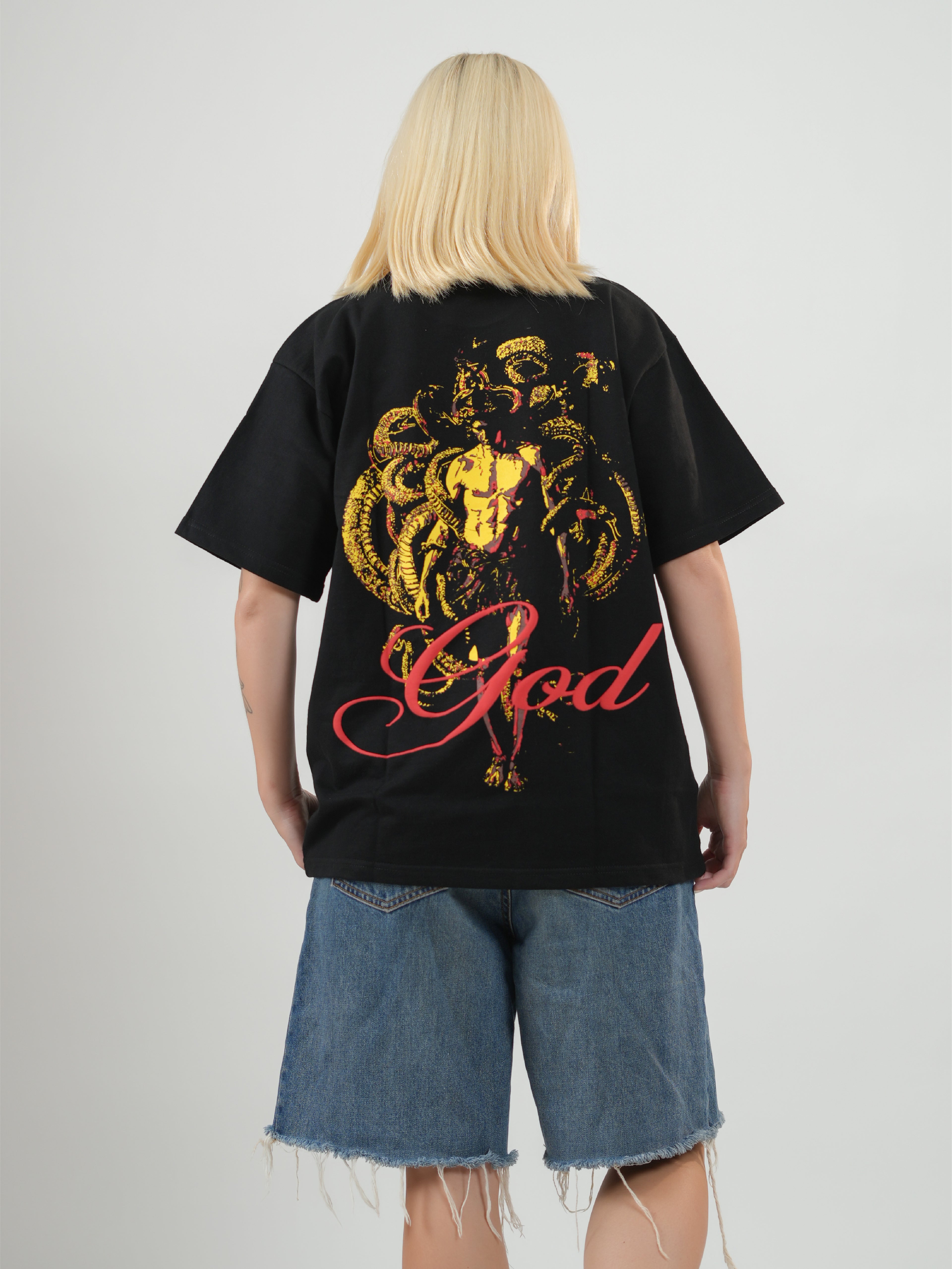 SERPENT GOD OVERSIZED UNISEX TEE