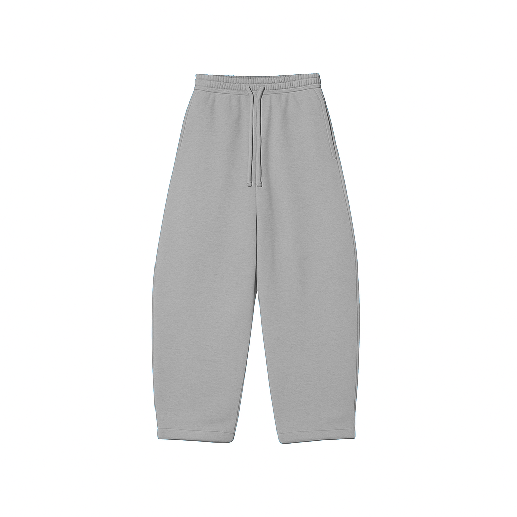 Stone Grey Baggy Sweatpants