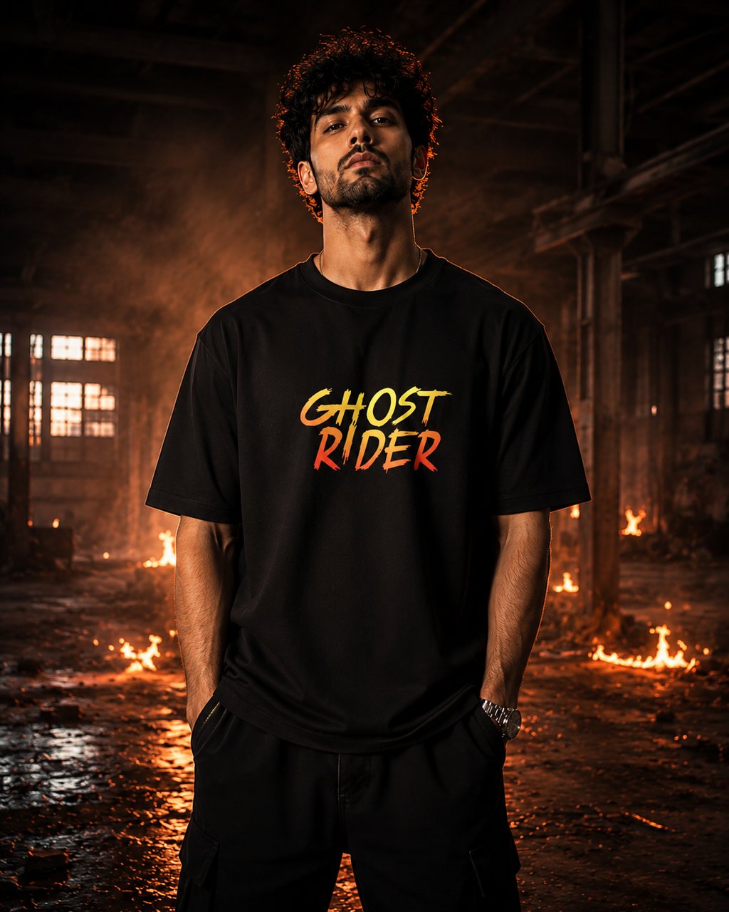 Flaming Skull T-Shirt