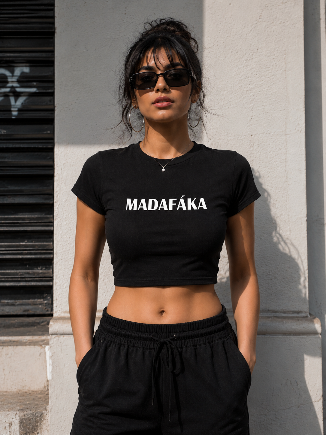 Madafaka Crop Top