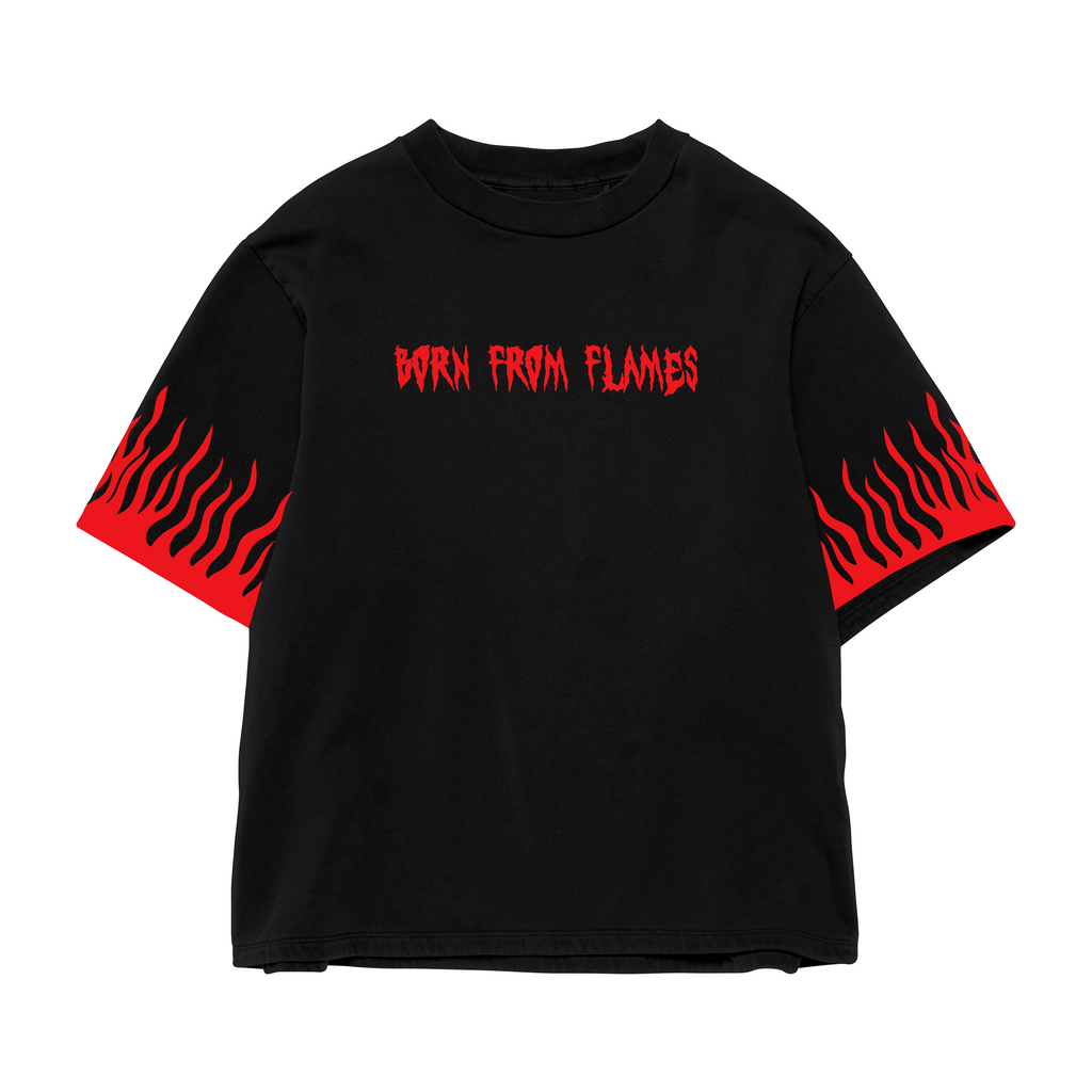 Skeleton Inferno Oversized Tee
